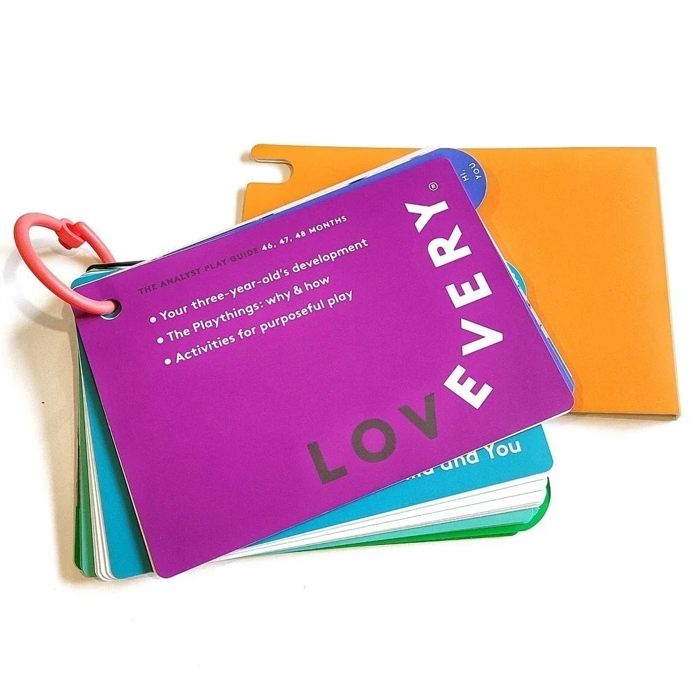 Lovevery 40-48 Months 3 Playkit Guides EUC with covers